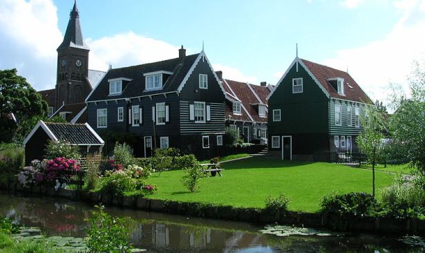 Marken Village in the Netherlands,Amsterdam Motorhome Rental
