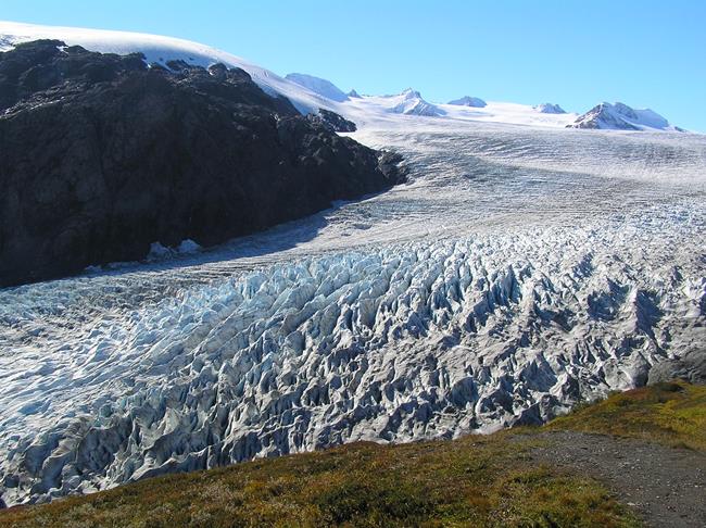 Exit Glacier, Parque Nacional Kenai Fjords, Aluguer de Trailer & Autocaravana no Alasca, EU, Trailer de Aluguer no Alasca