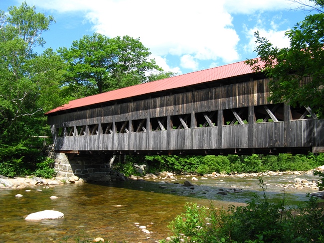 Ponte Coberta de Albany, Kancamagus Highway, New Hampshire