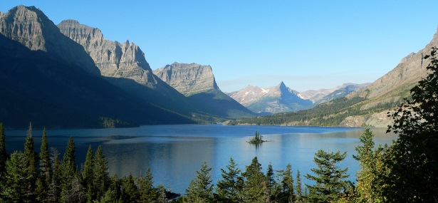 St Marys Lake, Glacier National Park, Montana, Aluguer de Trailers na América do Norte e Autocaravanas, Aluguer de trailer na América do Norte