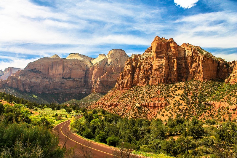 Top 5 das Viagens Cénicas do Parque Nacional de Utah, Zion