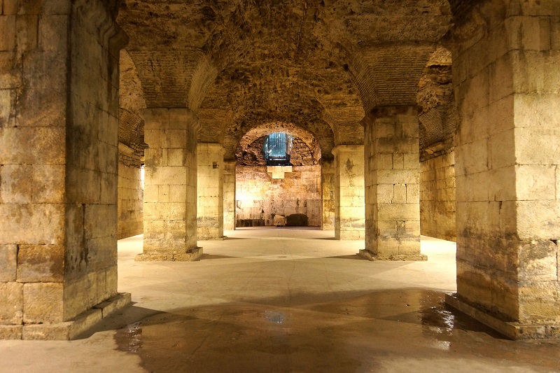 Palácio de Diocleciano em Split, Croácia