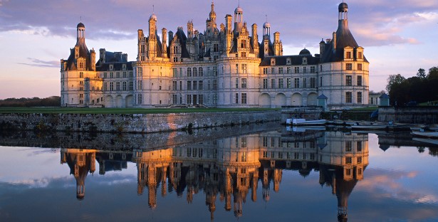 Castelo de Chambord no Vale do Loire, França, Aluguer de autocaravana em Paris