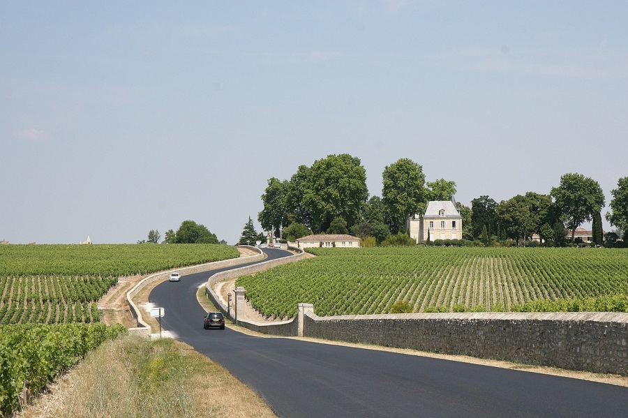 Acampamento nas regiões vinícolas da França, Bordéus