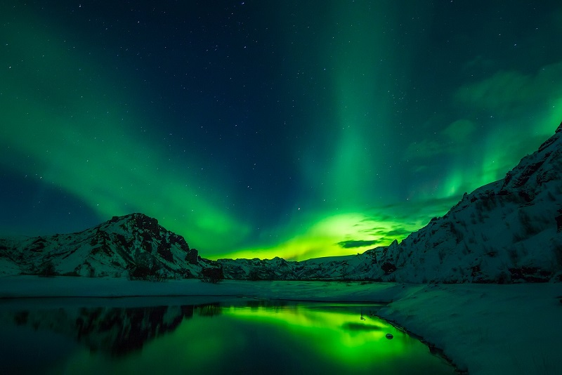 Viagens Cénicas na Islândia, Luzes do Norte ou Aurora Borealis