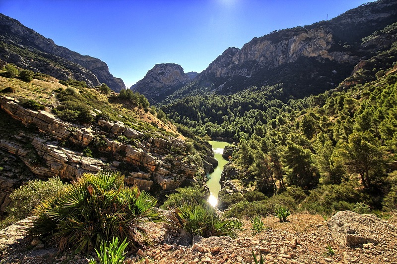 Guadalhorce Valley, Málaga, Rota Cénica de Al Idrisi, Espanha
