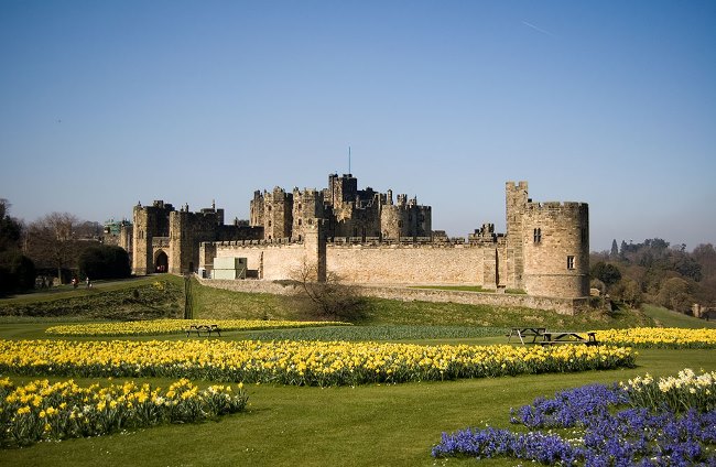 Viagens Cénicas pelo Reino Unido, Castelo Alnwick, Northumberland, Viagem Cênica no Reino Unido