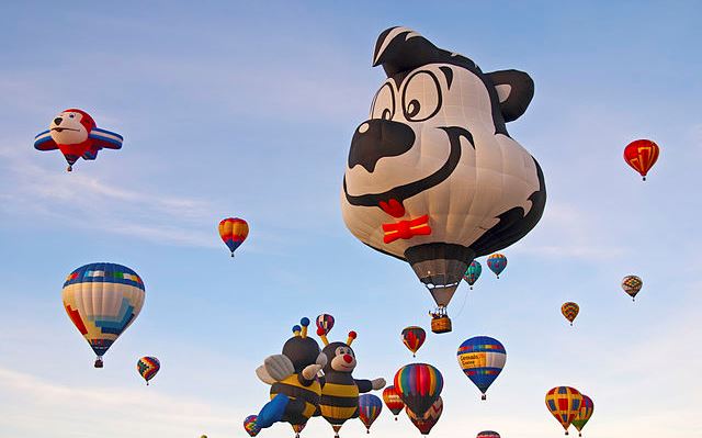 阿布奎基国际热气球嘉年华 Albuquerque International Balloon Fiesta