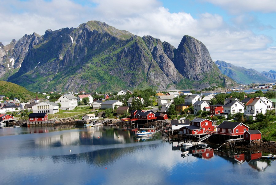 挪威房车租赁, 渔村, 挪威